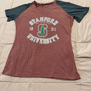 Stanford University Red and Gray T-Shirt